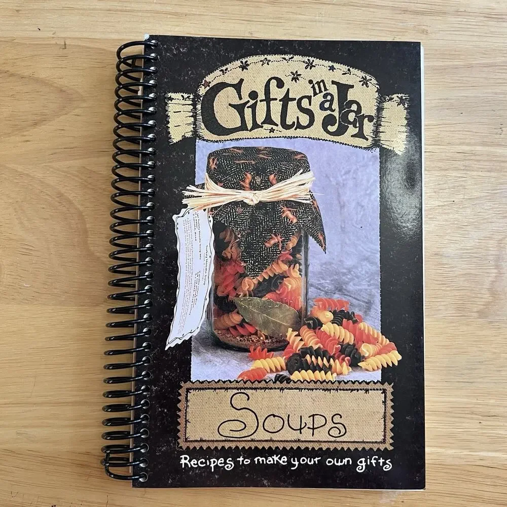 Gifts In A Jar Soups And Muffins And Breads Set Of 2 Cookbooks DIY Gift Recipes
